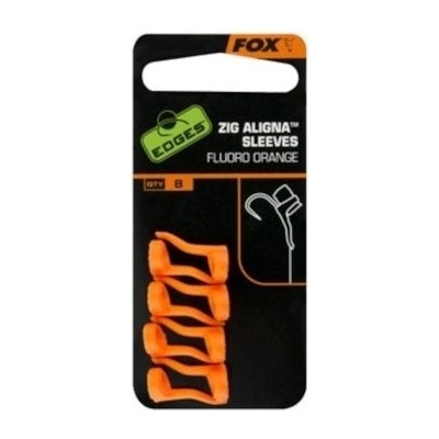 Fox Zig Aligna Sleeves Fluoro Orange oranžová 8 ks