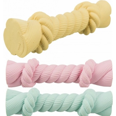 Junior latexové lano pískací křupající 15 cm