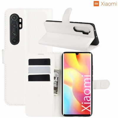 Púzdro Luxria Wallet Book Xiaomi - Otváracie s priehradkami biele Xiaomi: Redmi Note 12 Pro Plus