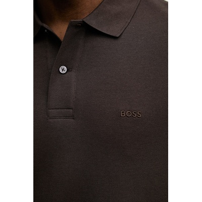 BOSS Памучна тениска с яка BOSS Pallas (50553564)