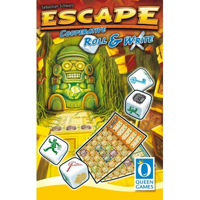 Queen games Escape Roll & Write