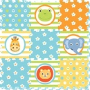 HM Studio Pěnové puzzle Zvířatka ZOO 9ks