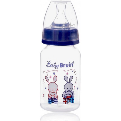 Baby Bruin kojenecká fľaša modrá 120 ml