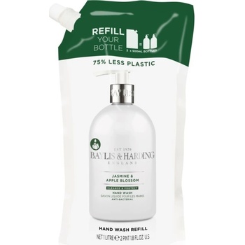 Baylis & Harding Jasmine & Apple Blossom tekuté mydlo na ruky náhradná náplň 1000 ml