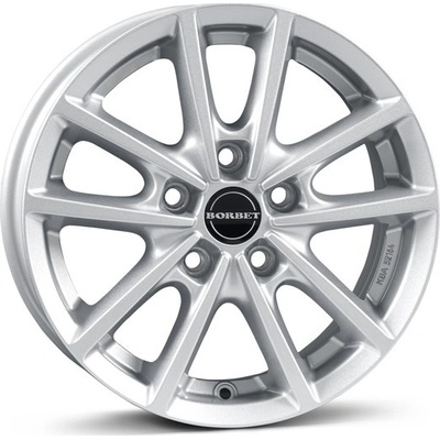 Borbet W 7X17 5x108 ET40 silver