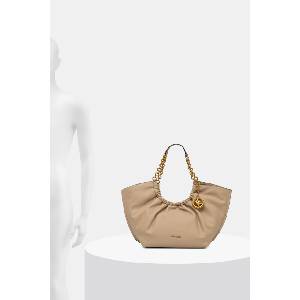 Michael Kors чанта tote дамска от кожа Indie (30T6A50T5L)