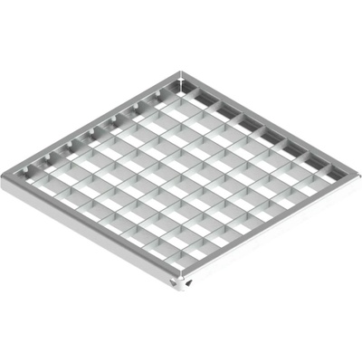 A15 VODALAND BASE pozinkovaný 300 x 300 mm sivý