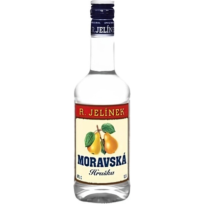 Hruška Moravská 40% 0,5 l (čistá fľaša)