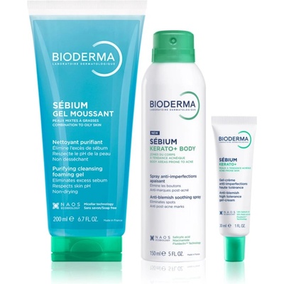 BIODERMA Sébium Acne Care Set комплект за мазна кожа склонна към акне