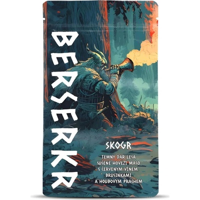 Berserkr sušené mäso Skogr Lesná zmes korenia 25 g