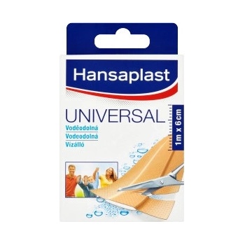 Hansaplast vodeodolná náplasť Universal 1 m x 6 cm