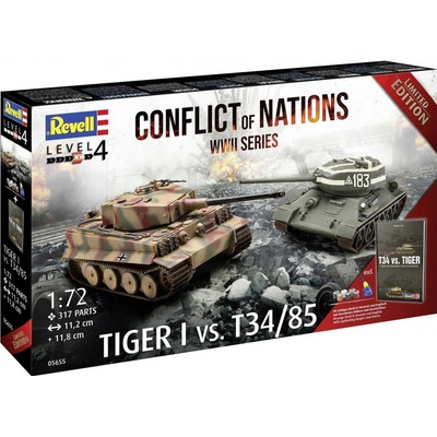 Revell Conflict of Nations Series Limited Edition Gift-Set military 05655 1:72