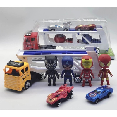 Armtoys ДЕТСКИ КАМИОН АВТОВОЗ С 2 ГЕРОЯ И 2 КОЛИ