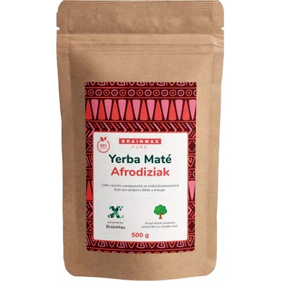 BrainMax Pure Organic Yerba Maté Afrodiziak 500 g