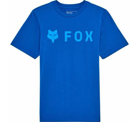 Fox Yth Absolute Ss Tee Blue