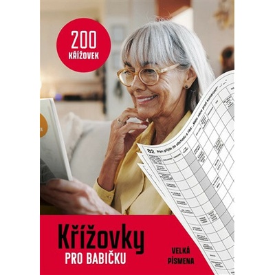 Křížovky pro babičku - velká písmena