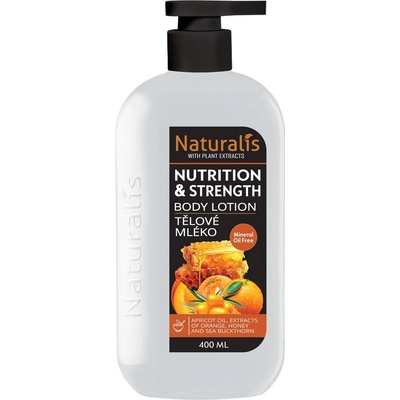 NATURALIS Telové mlieko - Nutrition&strength 400 ml