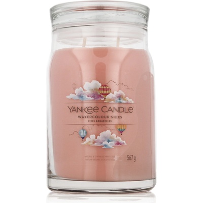 Yankee Candle Signature tumbler Watercolour Skies 567 g – Zbozi.Blesk.cz