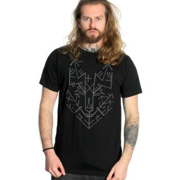 Image 1 of OLD NORSE мъжка тениска OLD NORSE - No Band - Wolf Runimal - SEOM027