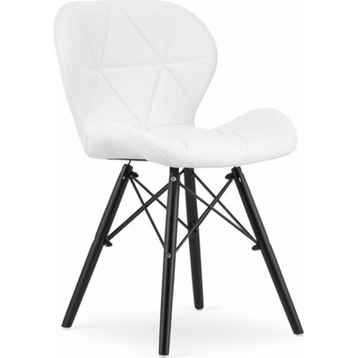 Leobert Lago ekokůže bílé / černé nohy