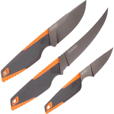 Outdoor Edge Vantex 4 Piece Hunting Knife Kit, Carbon Steel 02OE076