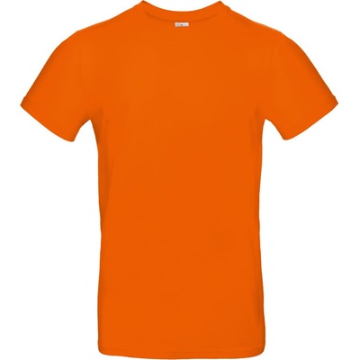 B&C Collection B&c e190 / Мъжка тениска от плътен памук - оранжева s (01003t23501)