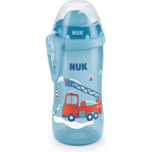 Nuk Чаша със сламка Nuk - Flexi Cup, 12м+, 300 ml, синя (10751083-Син)