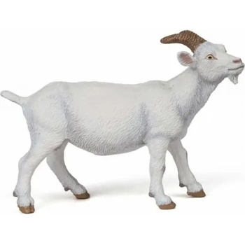Image 1 of Papo - Фигурка за колекциониране и игра - Бяла коза (51144)