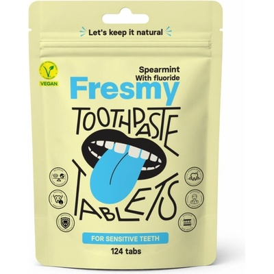 Fresmy Spearmint v tabletách 124 ks