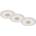 Briloner - К-кт 3x LED Лампа за вграждане в баня LED/6W/230V IP44 хром (BL1318)