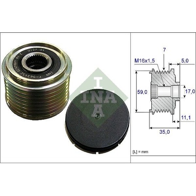 Předstihová spojka Schaeffler INA 535 0159 10