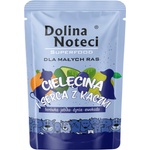 Dolina Noteci Superfood - Мокра храна за кучета от малки породи с телешко месо и патешки сърца, 100 г