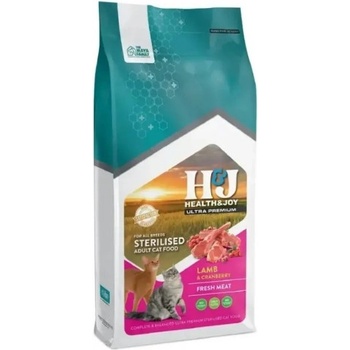Maya Family Pet Health & Joy H&J Ultra Premium Lamb & Cranberry Sterilised - храна за кастрирани котки от всички породи с АГНЕ И БОРОВИНКИ - 10 кг, Турция