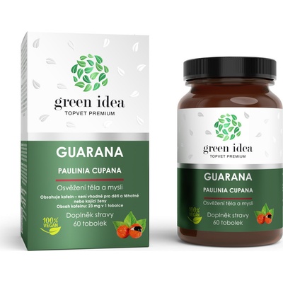 Green idea Guarana bylinný extrakt 60 tabliet