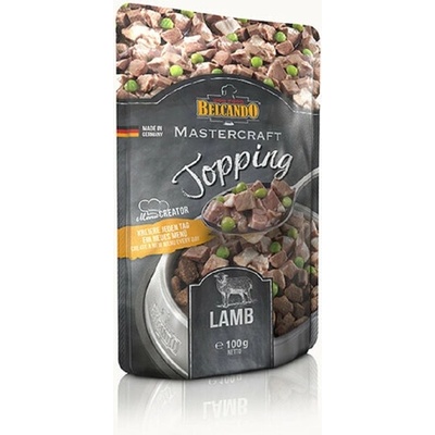 Belcando Mastercraft Topping Jahňacie mäso s hráškom 24 x 100 g