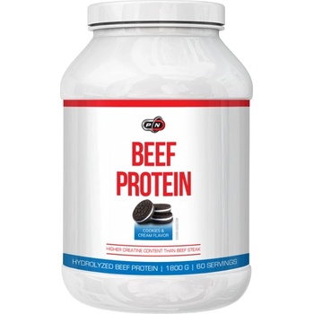 Image 1 of Pure Nutrition Beef Protein [1816 грама] Бисквити и сметана