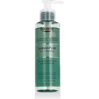 Eucerin DermoPure Oil Control Facial Cleansing Gel For Oily Skin 200 ml