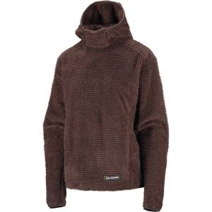 Salomon Дамски поларен пуловер Salomon Women's Thernova Fleece Hood Fleece jumper - Coffee Bean (105-7600-0114)