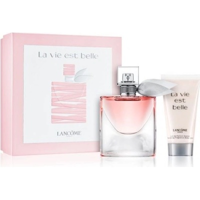 Lancôme La Vie Est Belle dárková sada pro ženy parfémovaná voda 30 ml + sprchový gél 50 ml + tělové mlieko 50 ml
