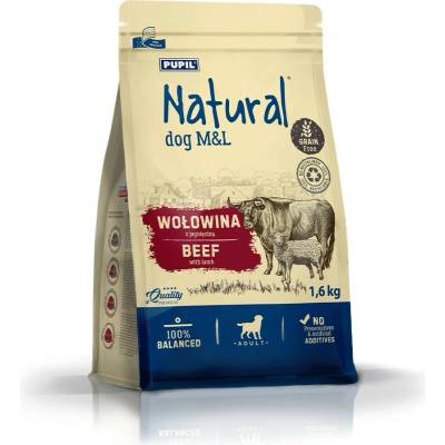 NT1 Natural hovězí & jehněčí M&L 1,6 kg