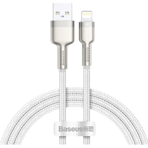 Baseus Кабел за данни Baseus Cafule, Lightning, 1.0m, White - 40474 (DE-40474)