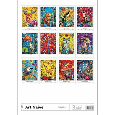 Art Naive nástěnný 2027