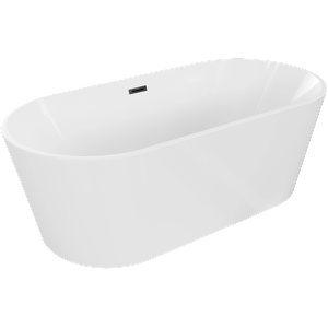 Mexen Luna 170x80 cm white/black (52031708000-70)
