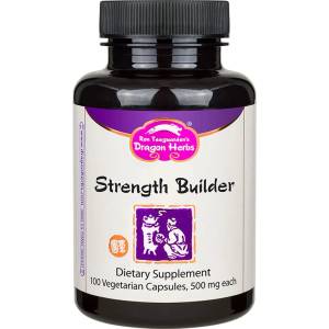 Dragon Herbs Формула за жизненост и сила - Strength Builder, 100 капсули (001450 (145) DH)