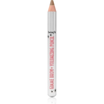 Benefit Gimme Brow+ Volumizing Pencil Mini водоустойчив молив за вежди за обем цвят 3 Warm Light Brown 0, 6 гр