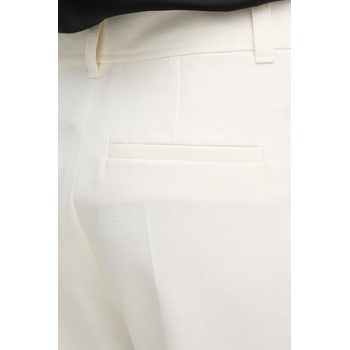 BOSS Orange елегантен къс панталон дамски с добавен лен C Talarina1 (50559835)