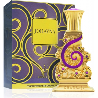 Khadlaj Johayna Purple Parfémovaný olej unisex 20 ml