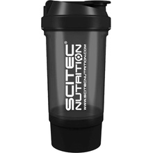 Scitec Nutrition Šejker Traveller 500 ml, černý (průsvitný)