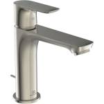 Ideal Standard Connect Air - Смесител за умивалник Grande Slim със сифон, BlueStart, Silver Storm A7013GN (A7013GN)