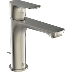 Ideal Standard Connect Air - Смесител за умивалник Grande Slim със сифон, BlueStart, Silver Storm A7013GN (A7013GN)